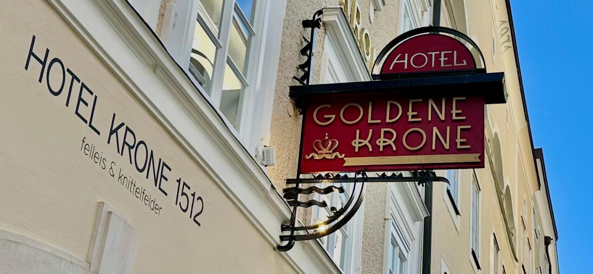 Hotel Krone 1512 Salzburg Luaran gambar